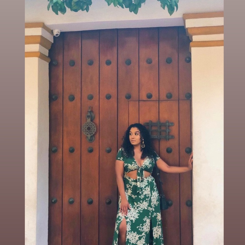 Gorgeous boho resort dress